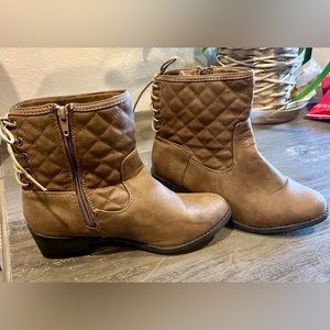 ROSEGIRL ankle boots Size 7 brown